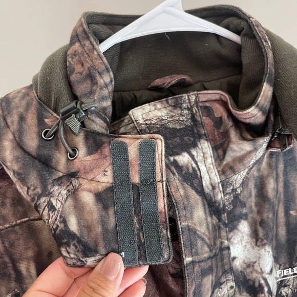 Field & Stream Real Tree Camouflage Hunting Outdoor Jacket with Hood Men Medium - Picture 13 of 14